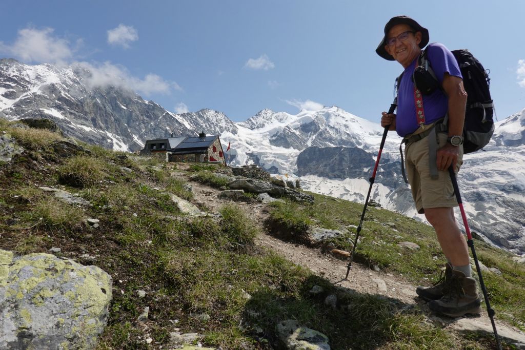 Presque arrivé à la cabane d'Arpitettaz